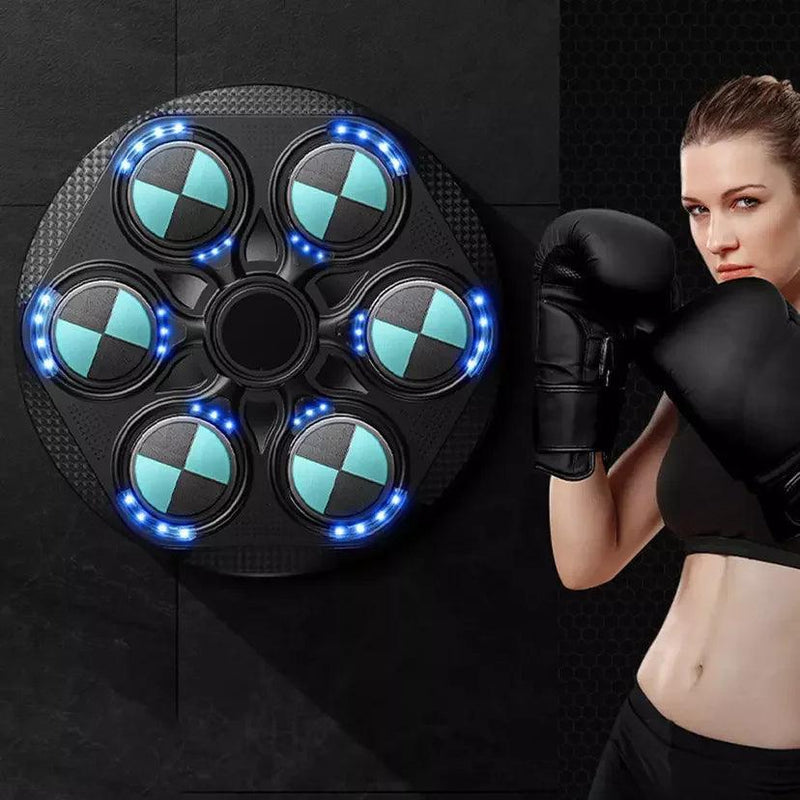 Máquina de Boxe Musical Treino em Casa Bluetooth Recarregável - Barzu