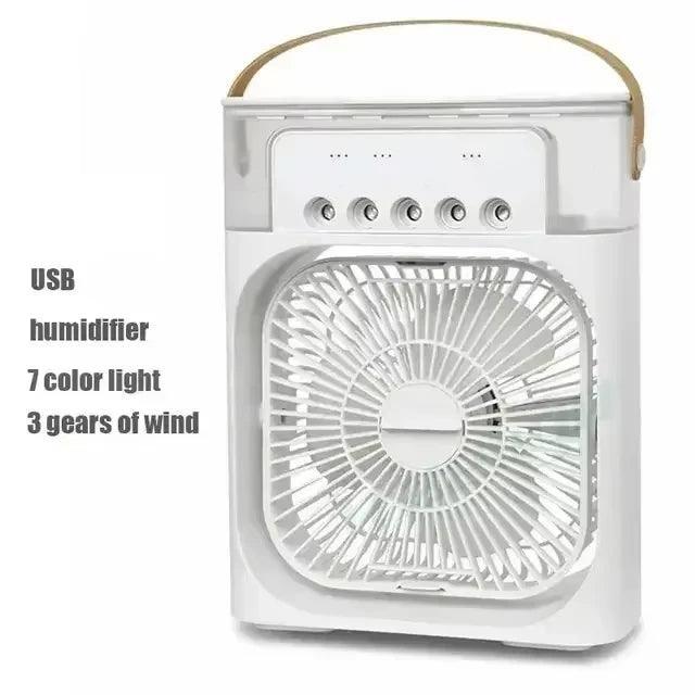 Mini Ventilador Umidificador Multifuncional - Barzu