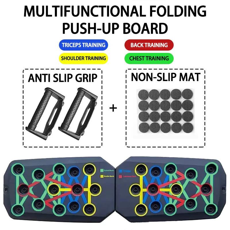 Conjunto de prancha multifuncional portátil com alças - Barzu