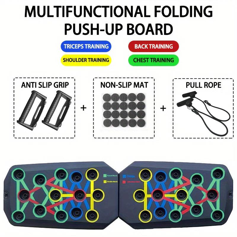 Conjunto de prancha multifuncional portátil com alças - Barzu