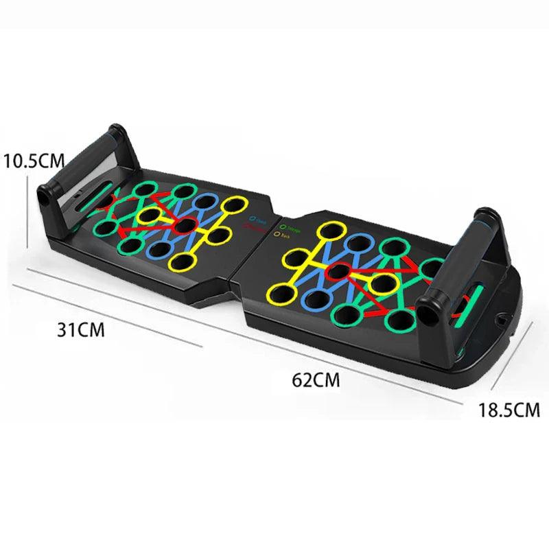 Conjunto de prancha multifuncional portátil com alças - Barzu